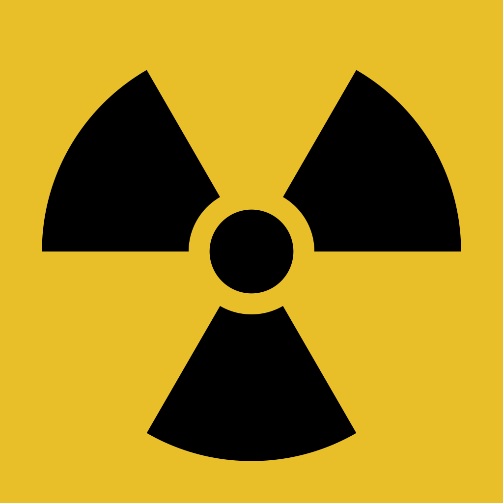 International radiation warning symbol