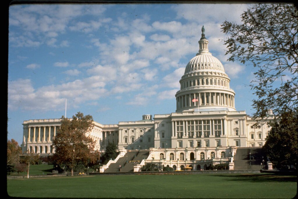 The United States Capitol building in Washington, D.C.