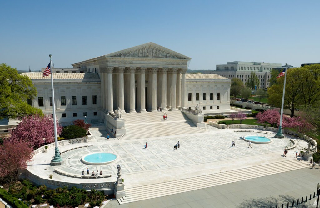 The United States Supreme Court building in Washington