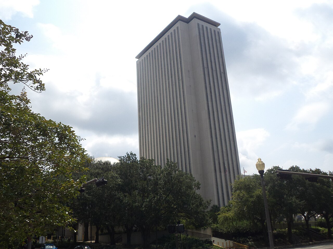 Florida State Capitol seen from Kleman Plaza in an archival 2013 photograph