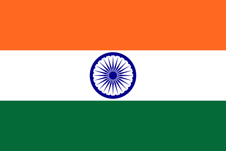 Indian national flag, illustrative graphic