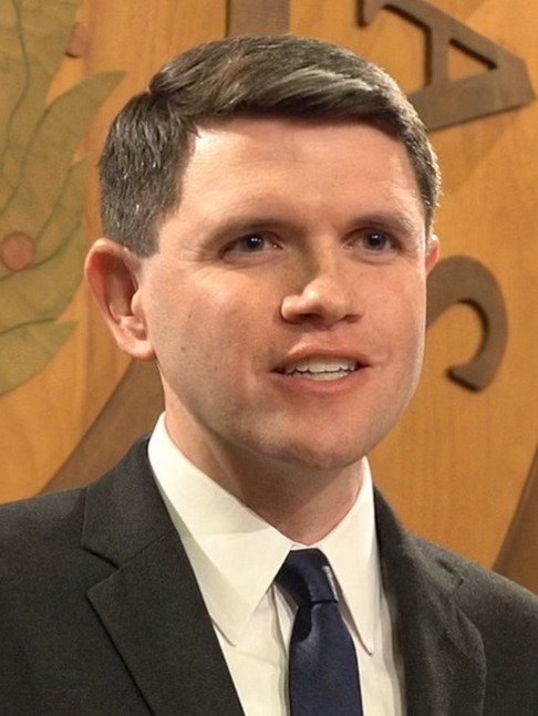 James Talarico in January 2025; archival press conference portrait