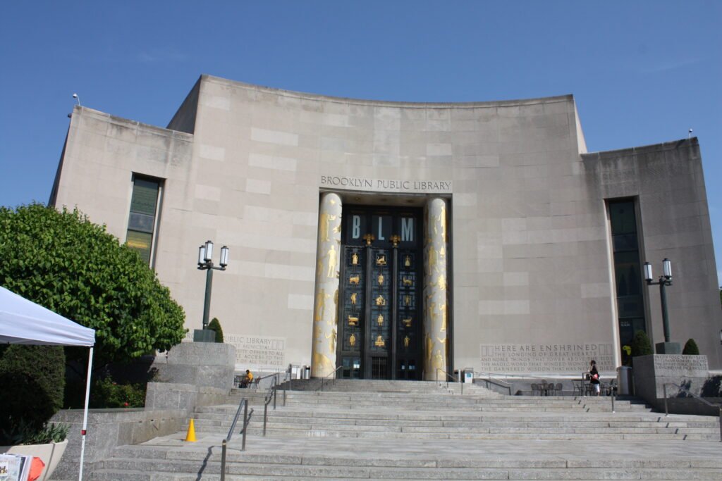 Brooklyn Central Library — archival photograph