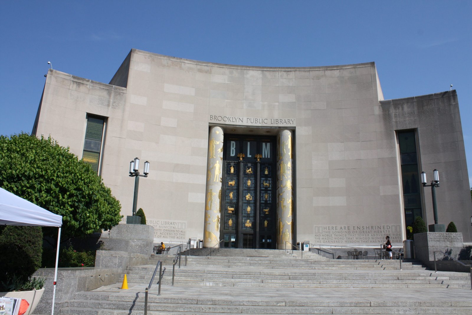 Brooklyn Central Library — archival photograph