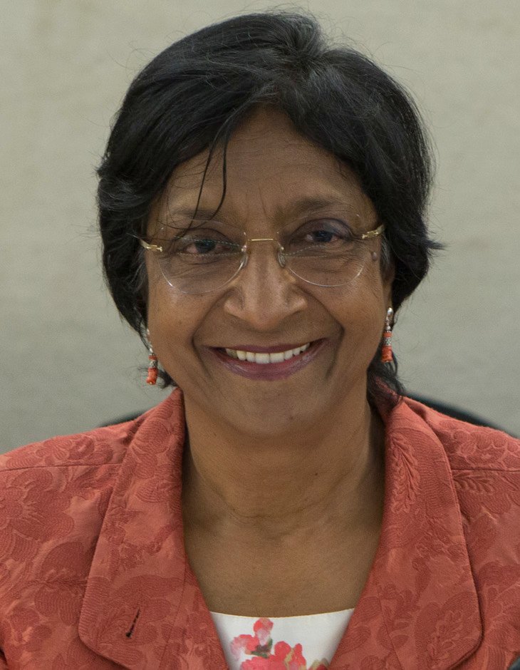 Navi Pillay at the Human Rights Council in June 2014