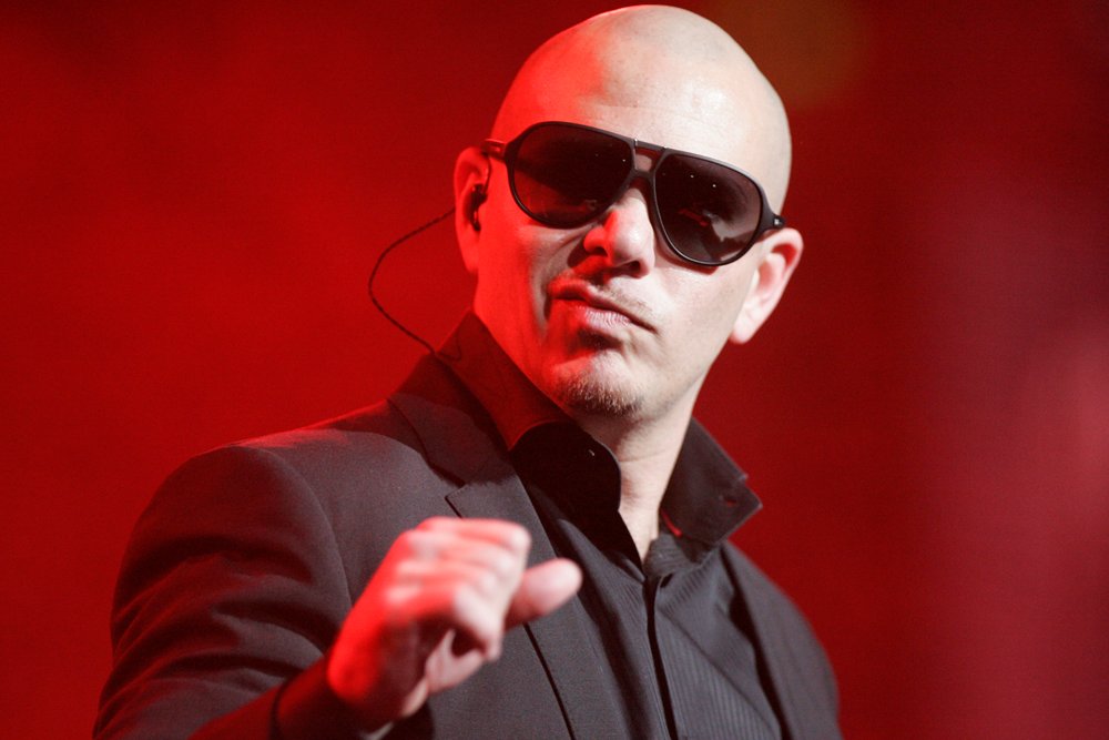 Pitbull performing in Sydney in 2012