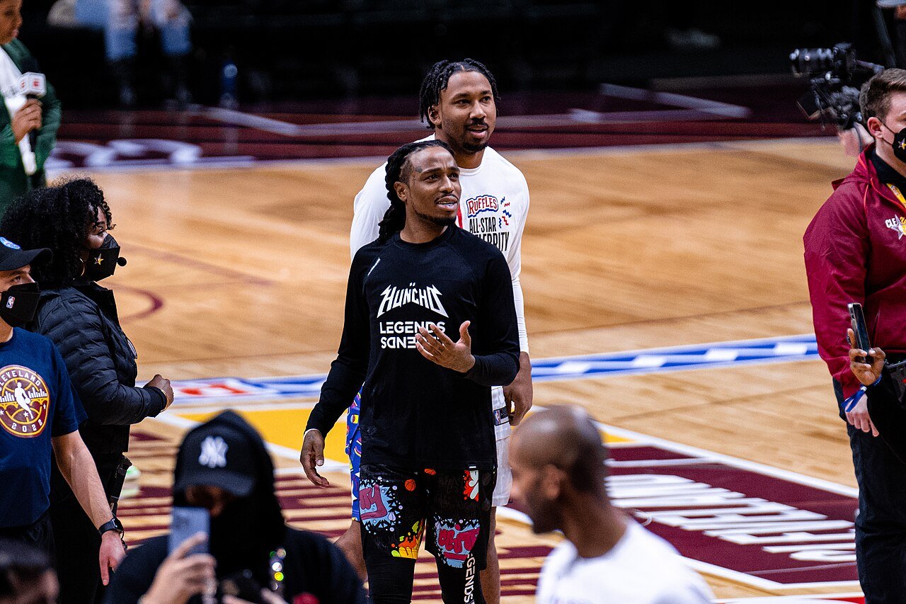 Quavo at NBA All-Star Weekend in February 2022