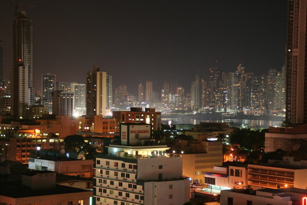 Panama City skyline (2008) — archival, not earthquake damage