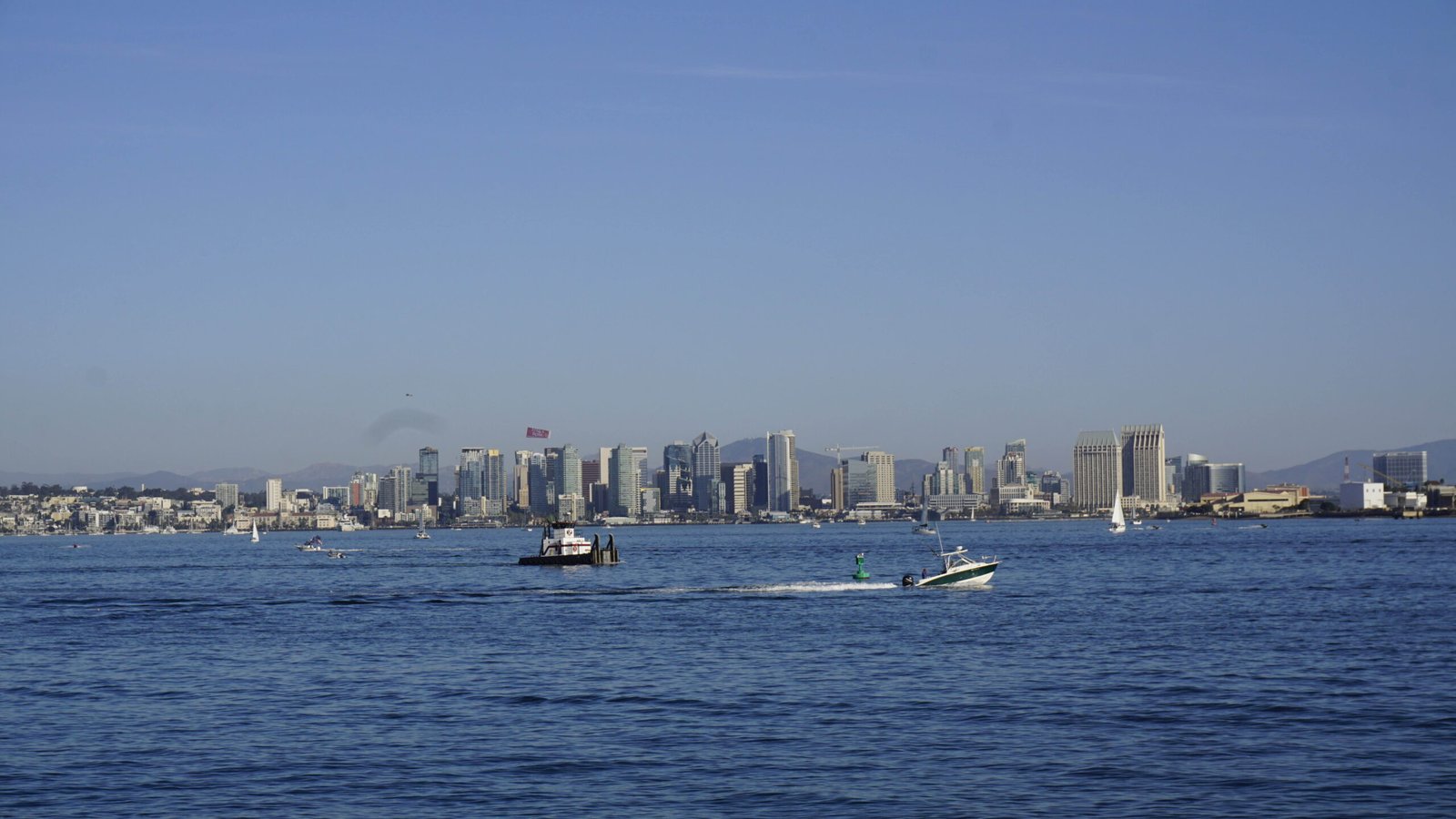 San Diego skyline in May 2025 — archival, not current weather